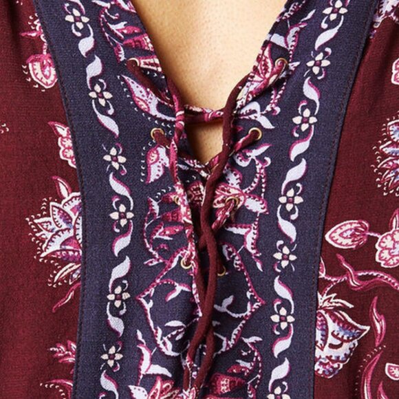 TIGERLILY 'Carriacou' Women's Maxi Dress Mulberry US 4 - Picture 4 of 8